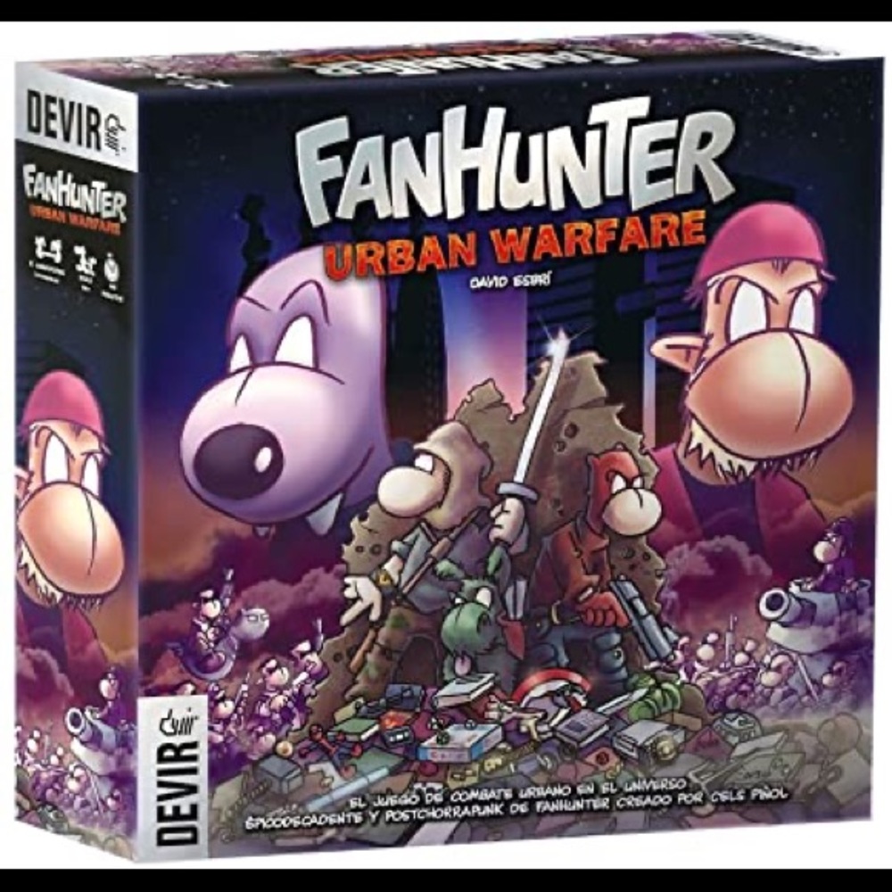 Devir FanHunter Urban Warfare, Board Game